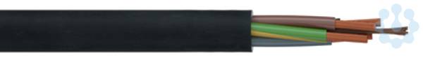 Gummischlauchleitung  H07RN-F 3G2,5 schwarz 50m Ring
