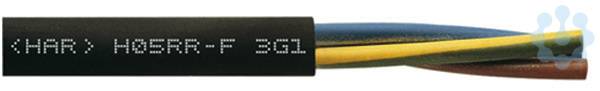 Gummischlauchleitung H05RR-F 3G0,75 schwarz 100m Ring-0