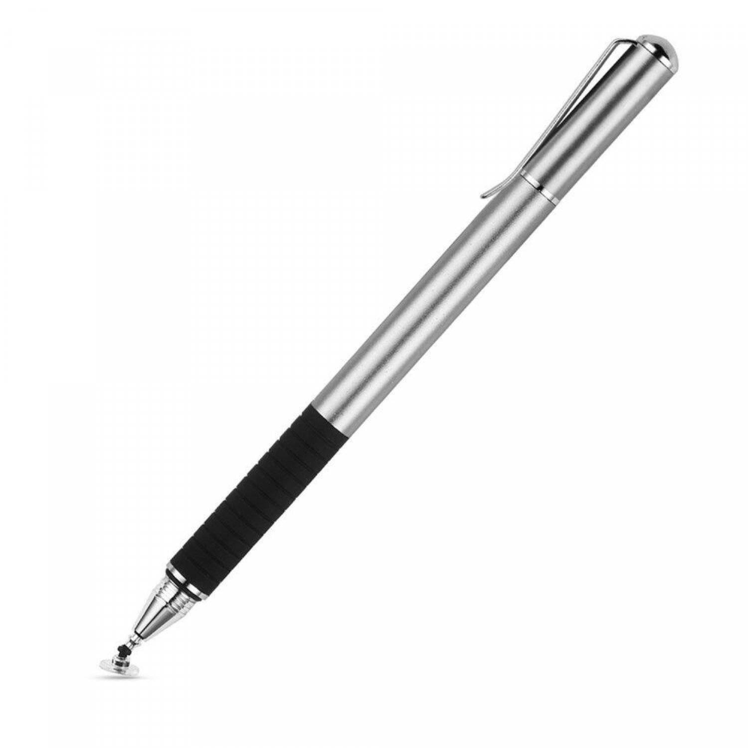Touchscreen Pen Stylus Pen Eingabestift universell für Laptop, Handy, Tablet Silber-0