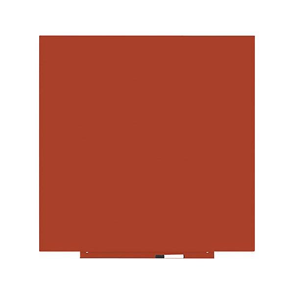 Whiteboard Skincolor BASIC-Version - Stahlblech lackiert BxH 1000 x 1000 mm orange. 80445449 804454 49-0