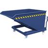 Kippbehälter mit Scheren-Kipp-Mechanismus Volumen 500 l enzianblau RAL 5010. Florian Eichinger GmbH 80392849