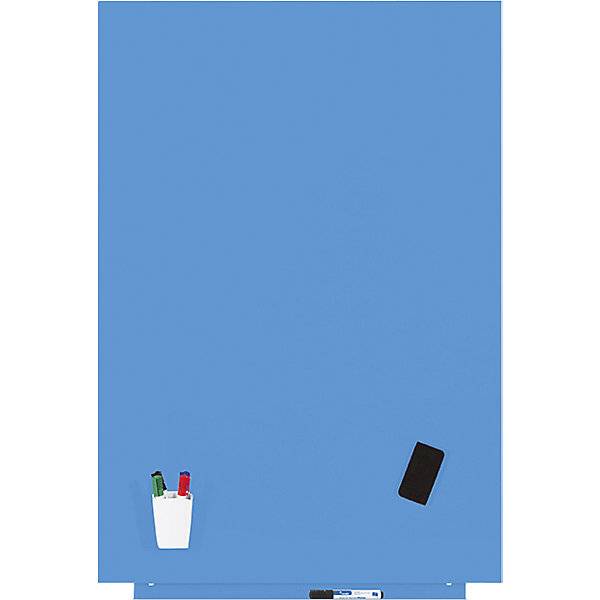 Whiteboard Skincolor BASIC-Version - Stahlblech lackiert BxH 1150 x 750 mm blau. 80445749 804457 49