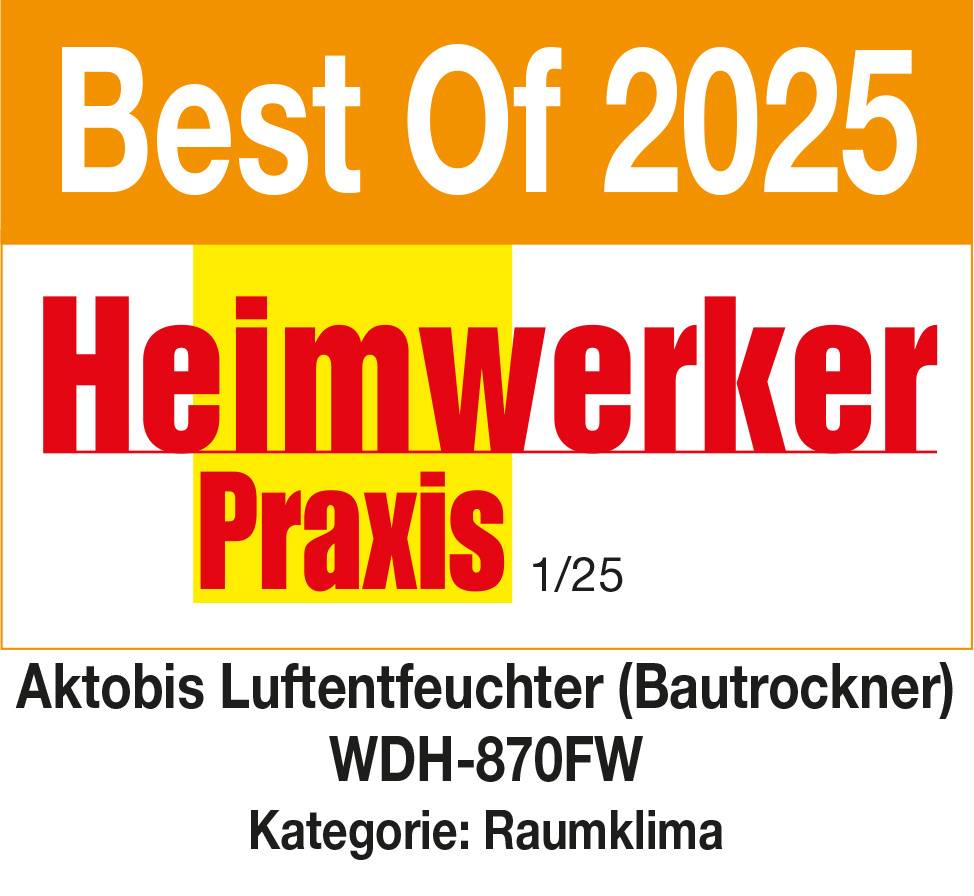 Preisbild für WDH Bautrockner WDH-870FW - für 120m² - 70 Liter/Tag - Smart-Gerät