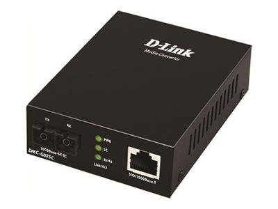 D-Link Gigabit Konverter DMC-G02SC/E, 10/100/1000 zu 1000 SX Multi (SC) 550m-1