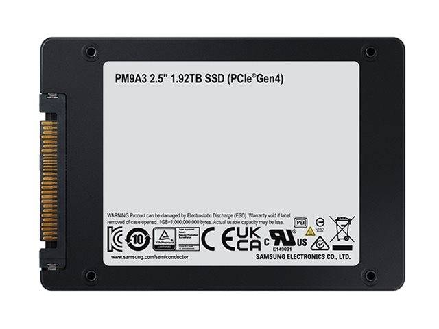 PM9A3 MZ-QL21T900 - SSD - verschlüsselt - 1.92 TB - intern - 2.5" (6.4 cm)-4
