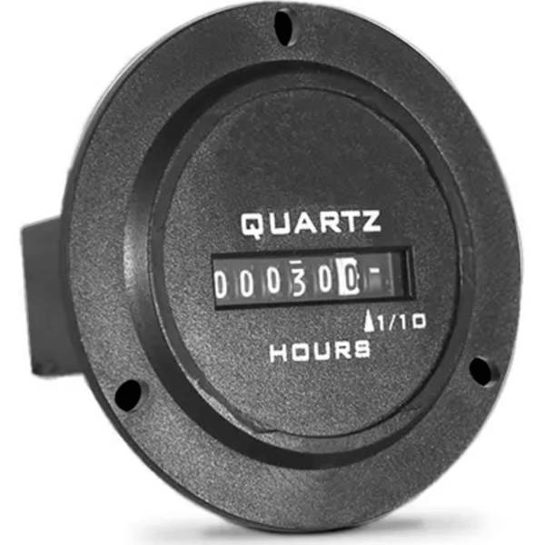 TRUMETER 722-0004 elektromechanischer Betriebsstundenzähler bis 99999,9 Stunden und Spannungsbereich 90 bis 264 V AC