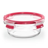 EMSA CLIP & CLOSE N10403 GLAS, Box, Rund, 0,6 l, Transparent, Glas, 420 °C-0
