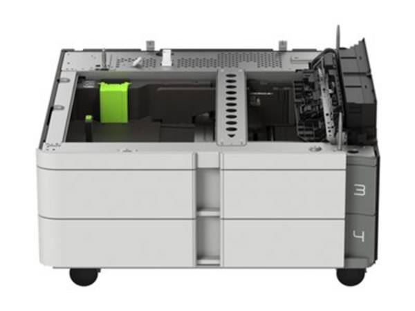 Lexmark - Medienfach / Zuführung - 1100 Blätter in 2 Schubladen (Trays)