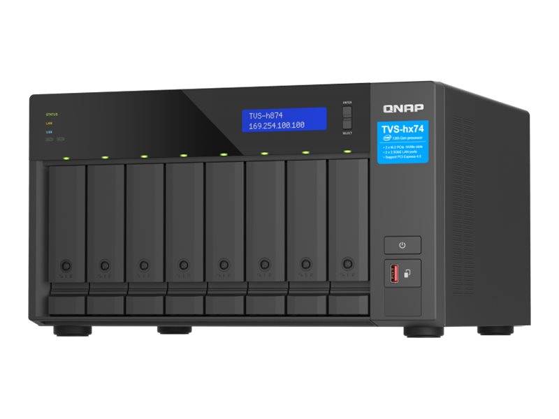 QNAP TVS-H874 - NAS-Server - 8 Schächte - SATA 6Gb/s-0