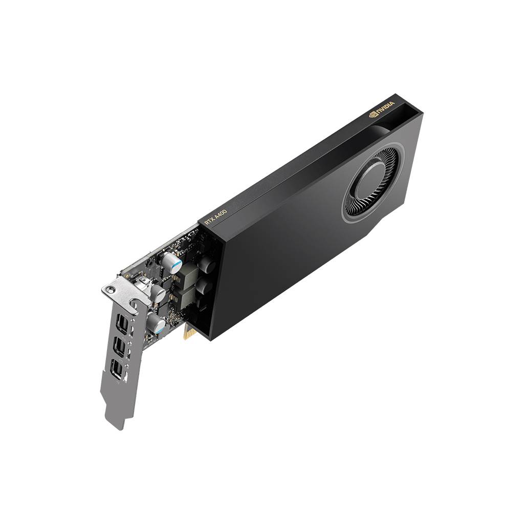 PNY - NVIDIA RTX A400 - Grafikkarten - RTX A400 - 4 GB GDDR6-1