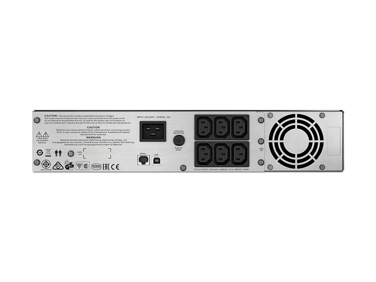 APC Smart-UPS C 2000VA 2U - USV (Rack - einbaufähig)-2