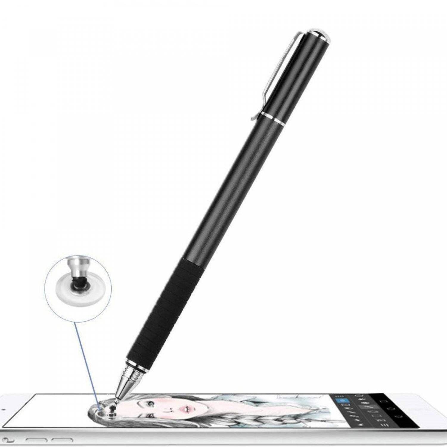 Touchscreen Pen Stylus Pen Eingabestift universell für Laptop, Handy, Tablet Rosegold-1