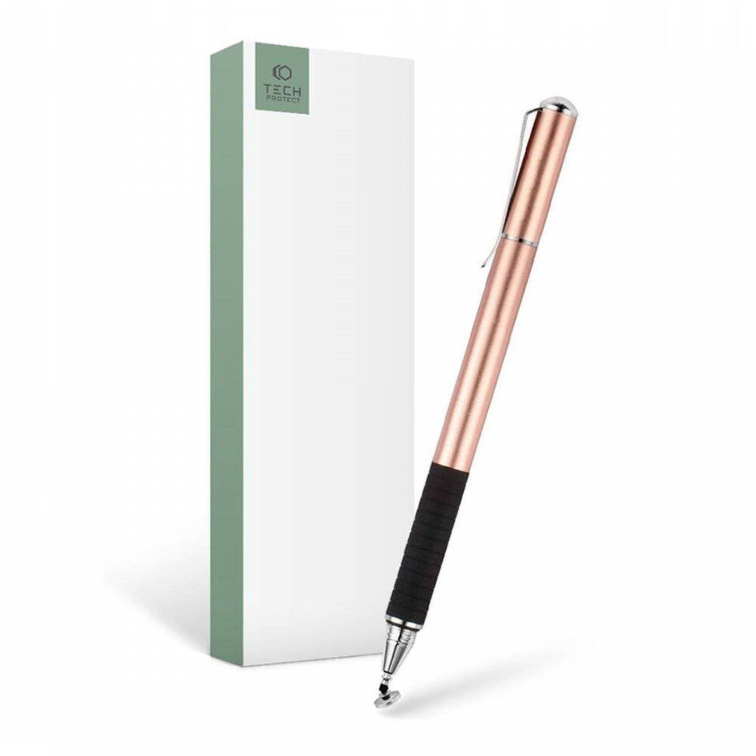 Touchscreen Pen Stylus Pen Eingabestift universell für Laptop, Handy, Tablet Rosegold-2