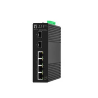 LevelOne Industr.Switch 4xGE/2xSFP/IP30 Hilbert SL managed Multimedia-Technik Switche-0