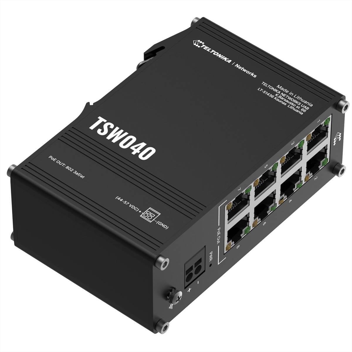 TELTONIKA TSW040 8 Port PoE+ Switch-0