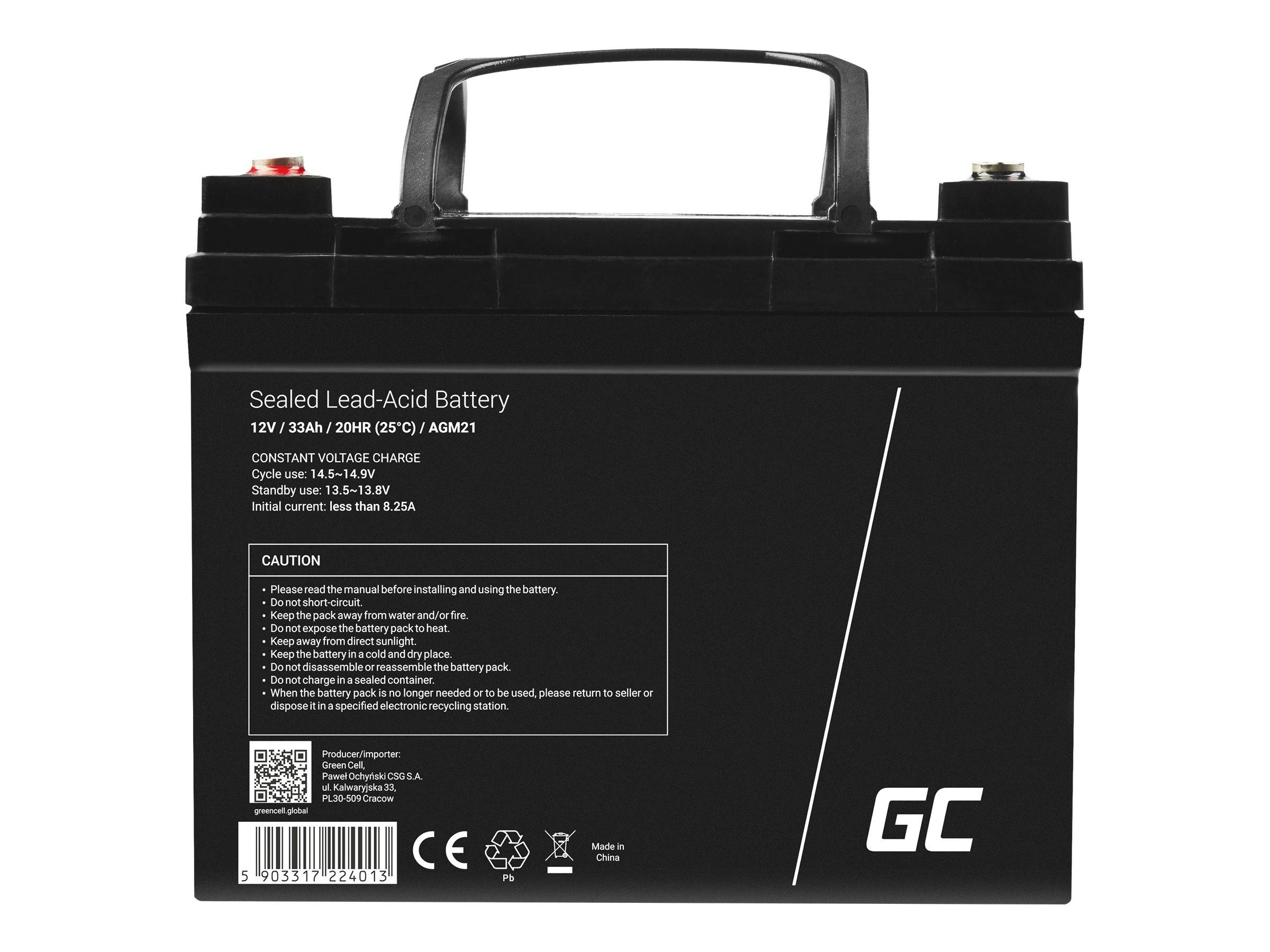 Green Cell - USV-Akku - 1 x Batterie - Sealed Lead Acid (SLA)-3