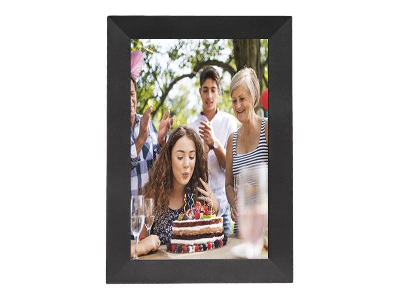 DENVER FRAMEO PFF-1024BLACK - Digitaler Fotorahmen - Flash 16 GB - 25.7 cm (10.1")-4