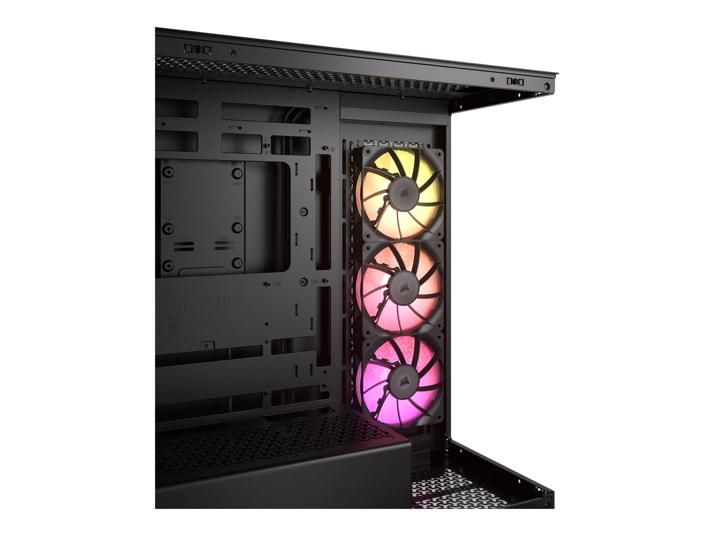 CORSAIR iCUE LINK 3500X RGB - Mid tower - E-ATX - Seitenteil mit Fenster (gehärtetes Glas)-5