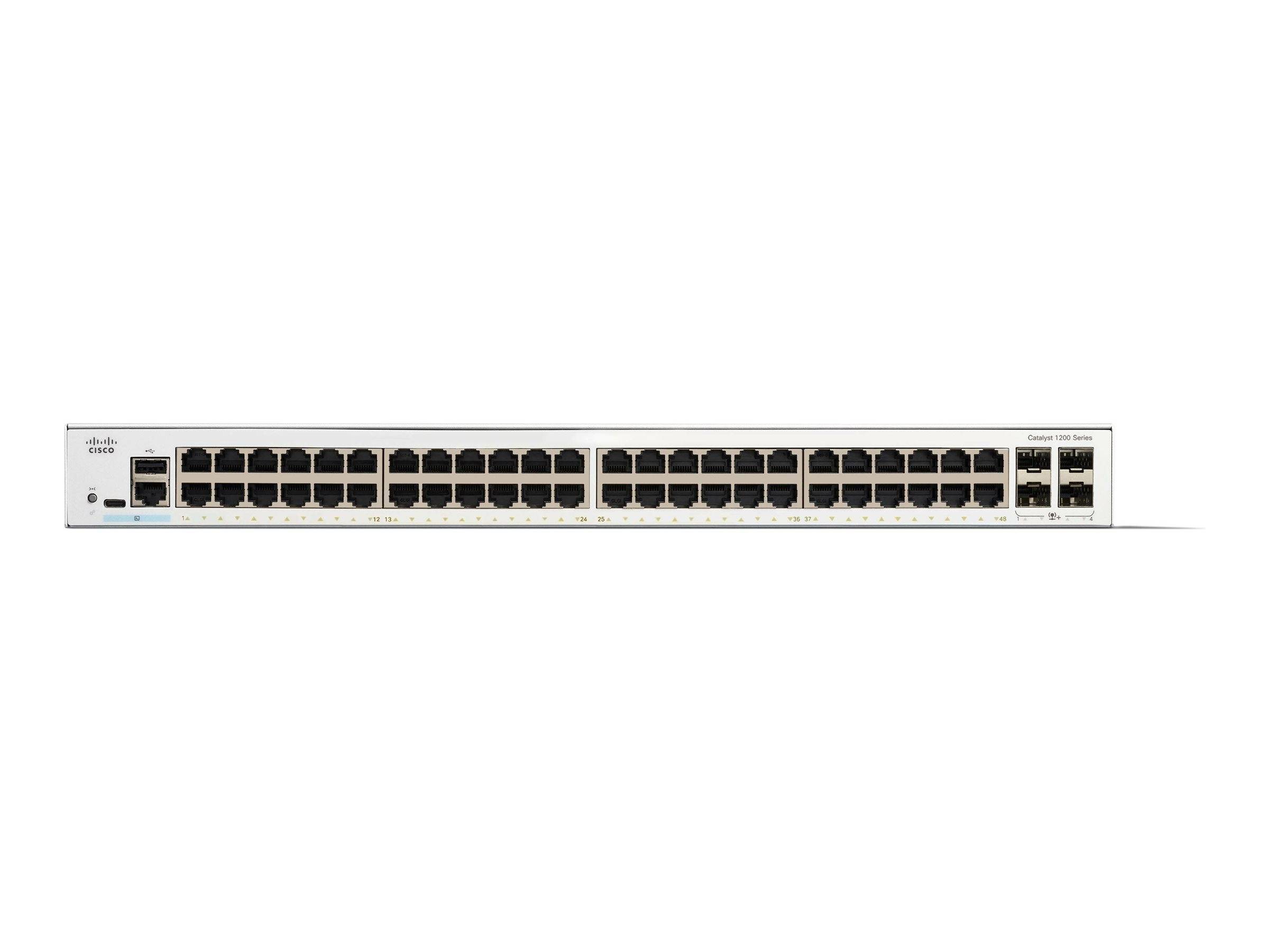 Cisco Catalyst 1200-48T-4X - Switch - L3 - Smart-1