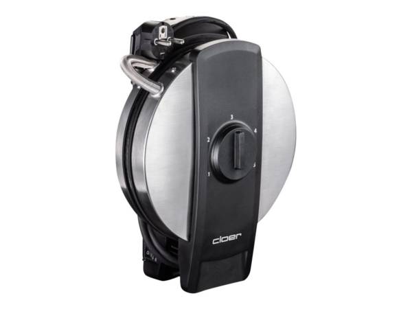 Cloer 1898 Professional - Waffeleisen - 950 W - rostfreier Edelstahl