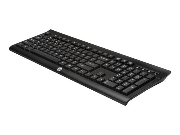 HP K2500 - Tastatur - kabellos - 2.4 GHz - Spanisch