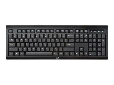HP K2500 - Tastatur - kabellos - 2.4 GHz - Spanisch-1