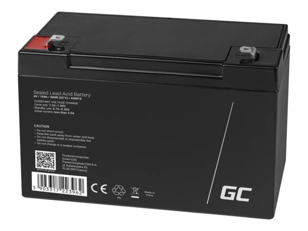 Green Cell - USV-Akku - 1 x Batterie - Sealed Lead Acid (SLA)