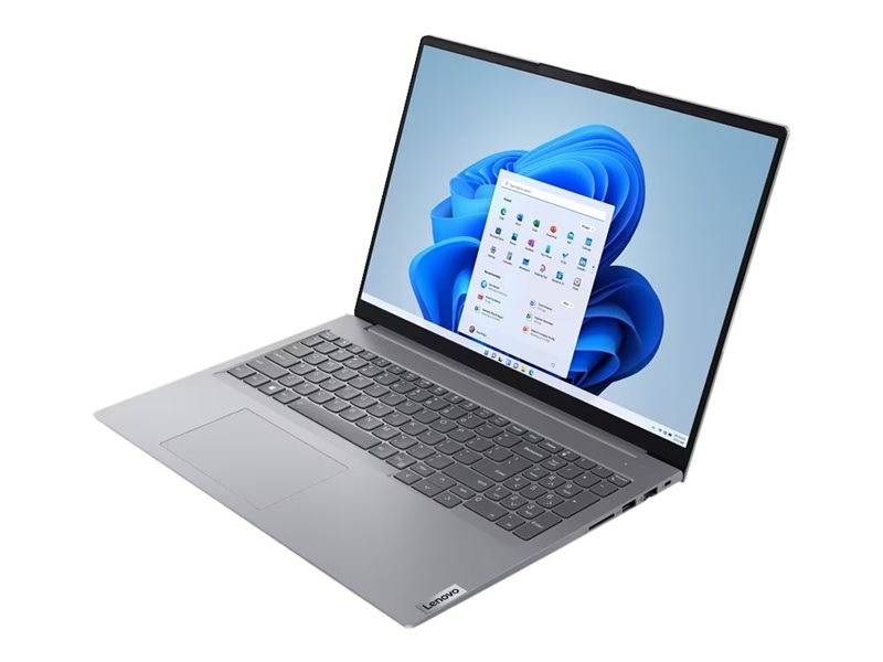 Lenovo ThinkBook 16 G6 ABP 21KK - 180°-Scharnierdesign - AMD Ryzen 5 7430U / 2.3 GHz - Win 11 Pro - Radeon Graphics - 16-3