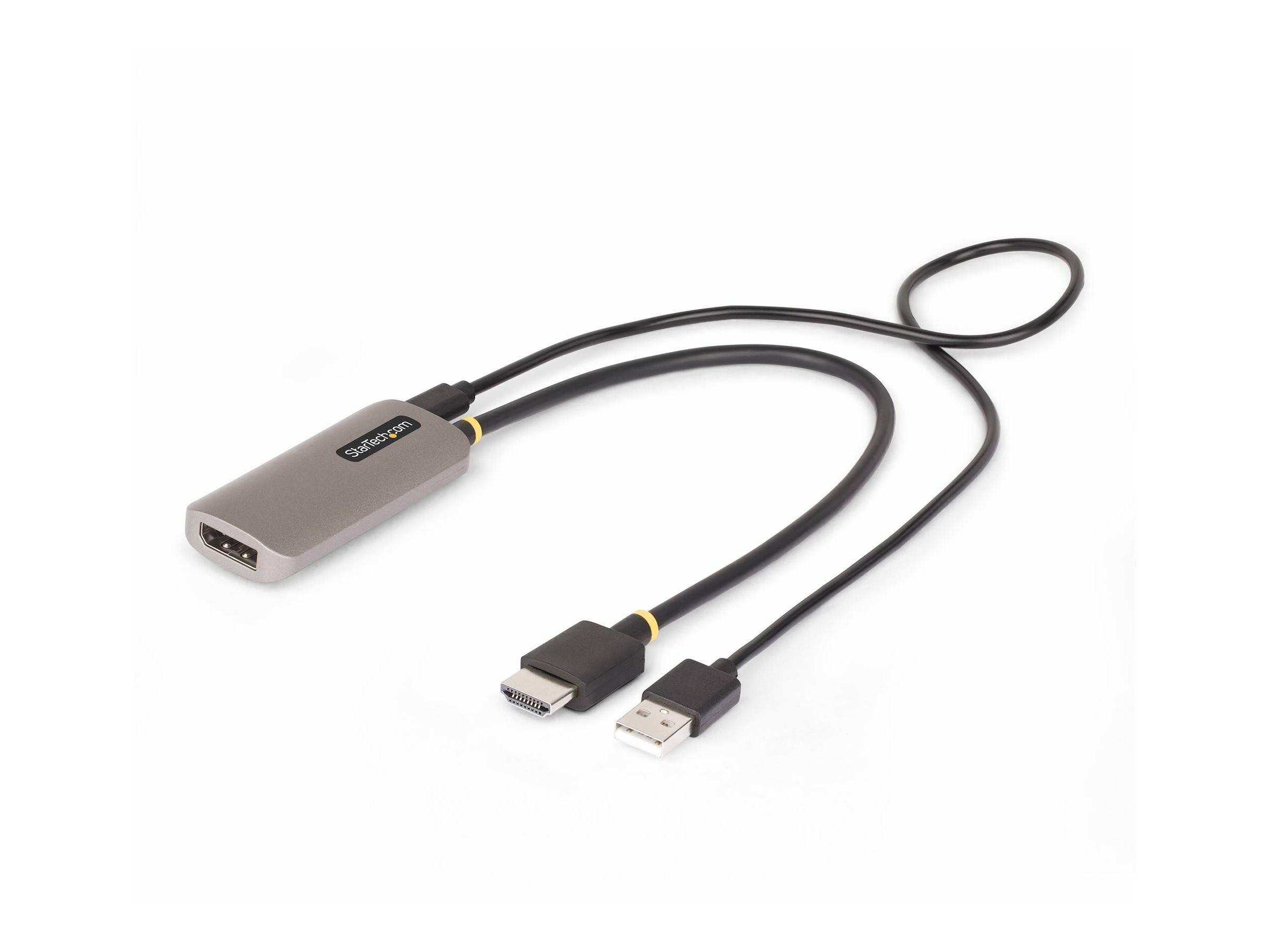 StarTech.com HDMI to DisplayPort Adapter, 8K 60Hz, Active Video Converter-0