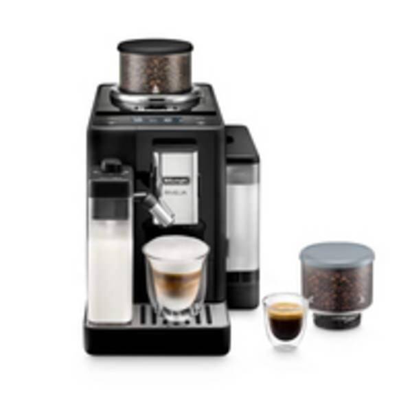 DE LONGHI - Rivelia Black EXAM 440.55.B schwarz - Espresso-Automat - 19 Bar