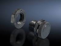 Rittal SZ - Kammerdruckentlastungs-Stopper - RAL 9005 (Packung mit 5)-1