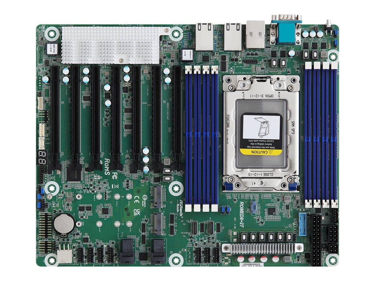 ASRock Rack ROMED8-2T/BCM - Motherboard - ATX-0