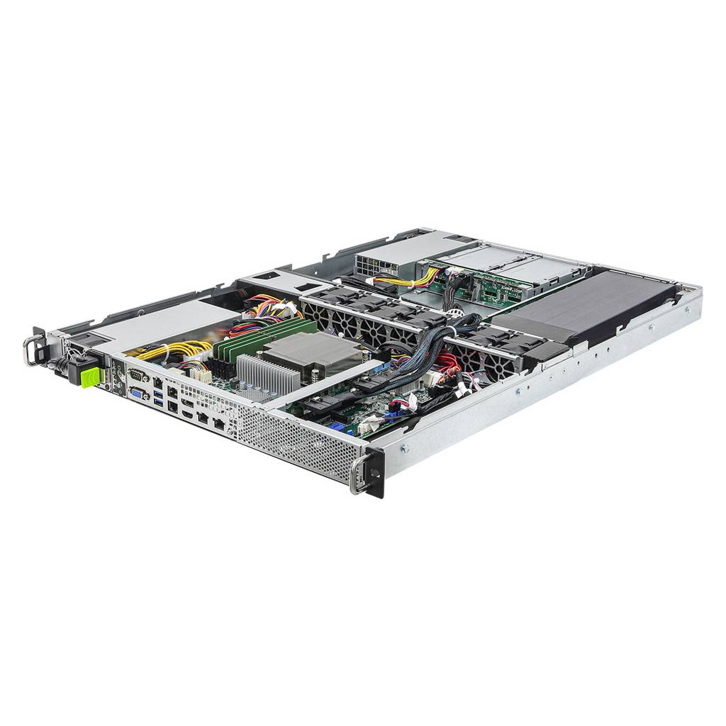 ASRock SV 1U1G-W680 2L2T 1U LGA1700 W680 Max.32GB 4x2.5SATA HS 800W Brown Box-1