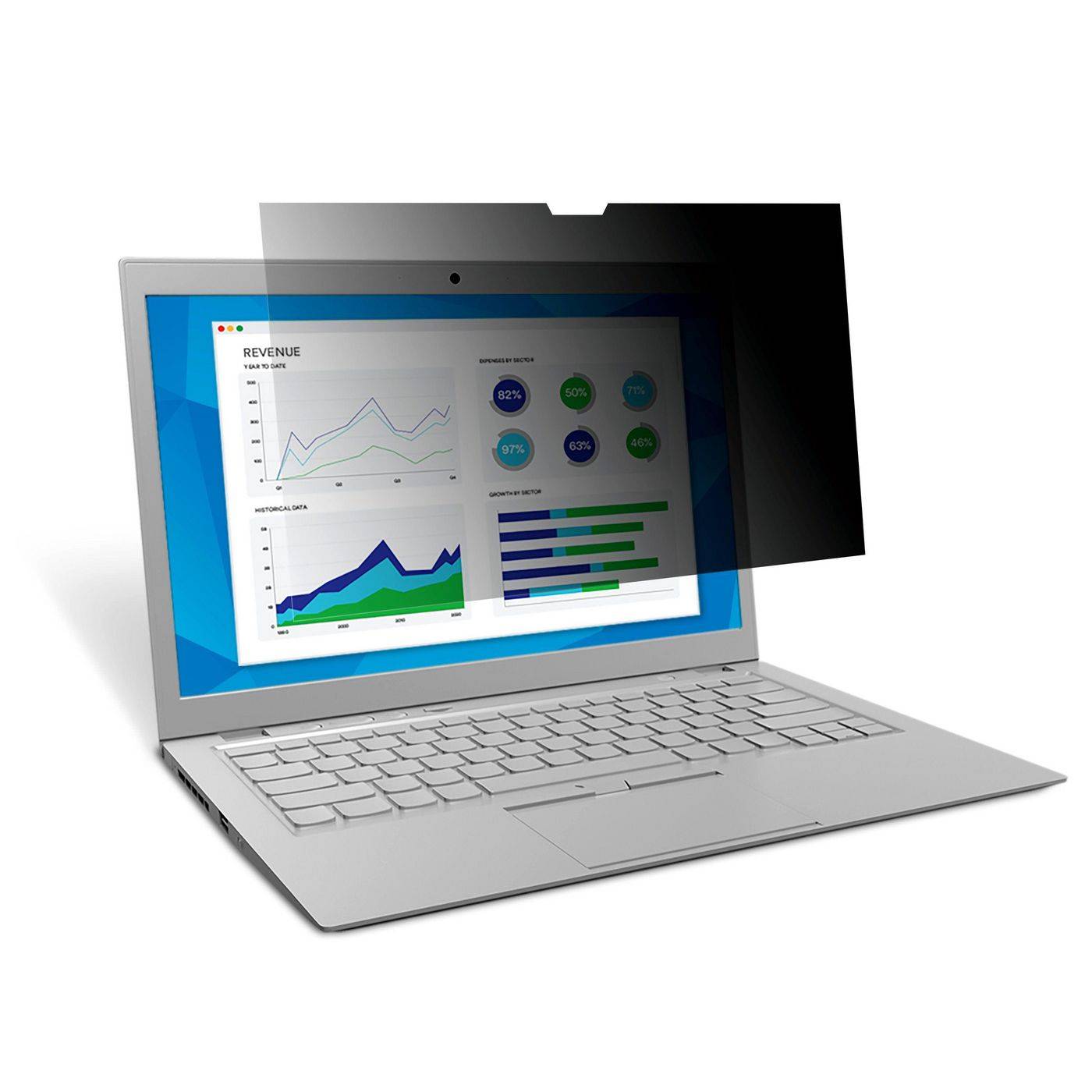 3M Blickschutzfilter - Blickschutzfilter für Notebook - 39.6 cm (15.6")-0