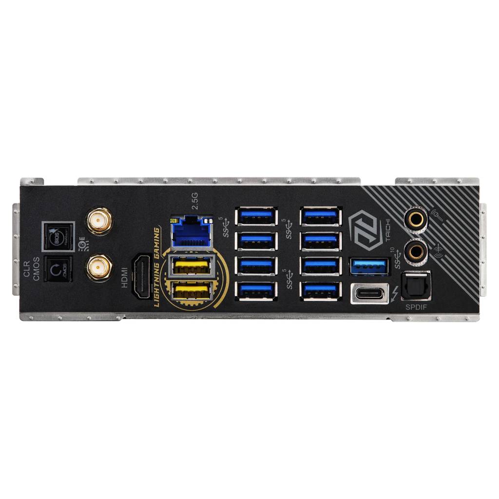 ASRock B650E TAICHI LITE Motherboard E-ATX Socket AM5 AMD B650 Chipsatz USB4 USB-C 3.2 Gen 2x2 USB 2 1 2.5 Gigabit LAN-2