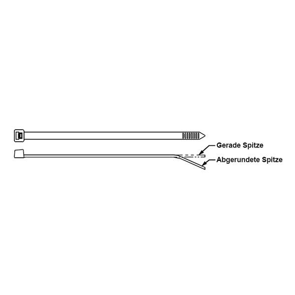 Panduit PLT5H-C PLT5H-C Kabelbinder 450 mm 8.90 mm Natur 100 St.-3