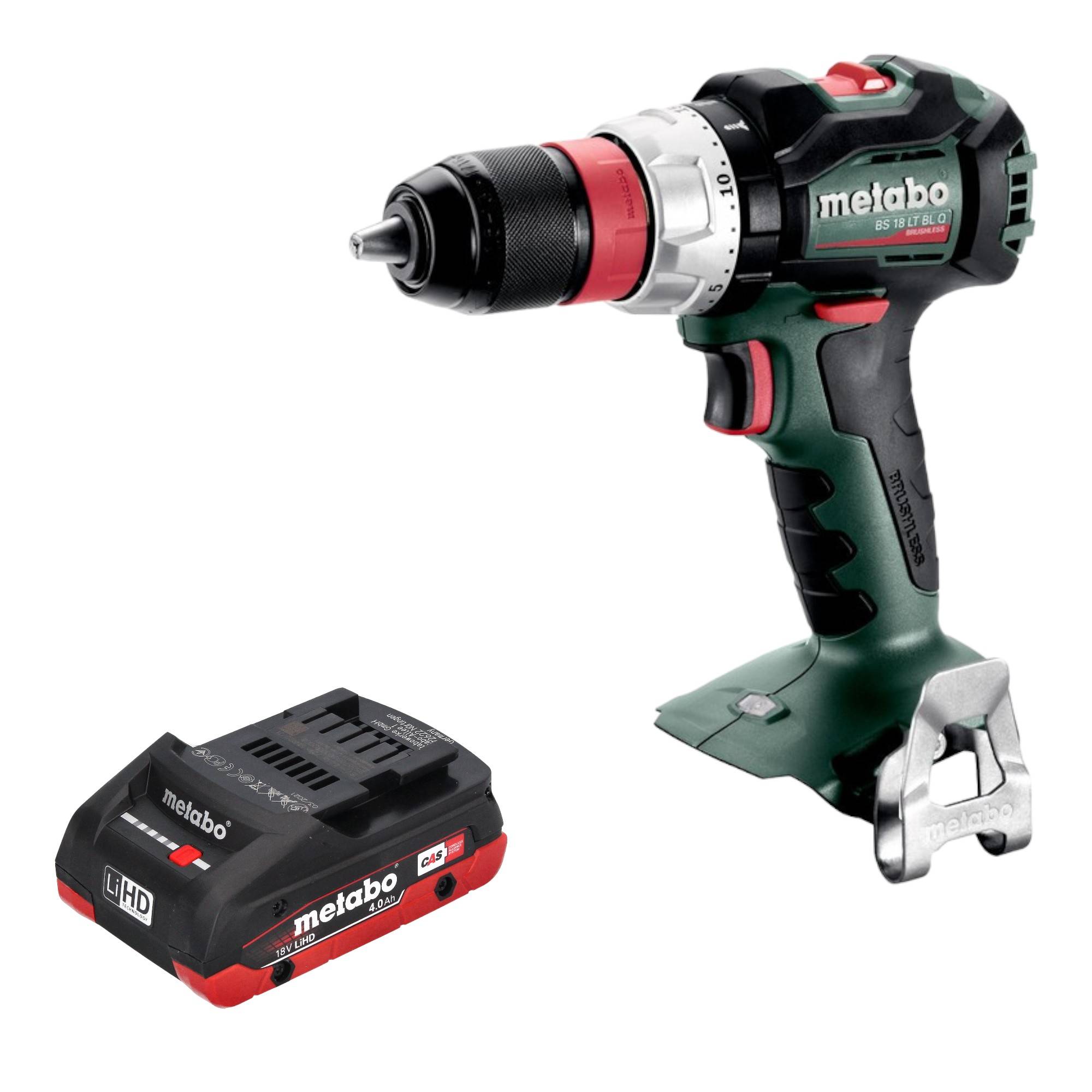 Metabo BS 18 LT BL Q Akku Bohrschrauber 18 V 75 Nm Brushless + 1x LiHD Akku 4,0 Ah - ohne Ladegerät-0