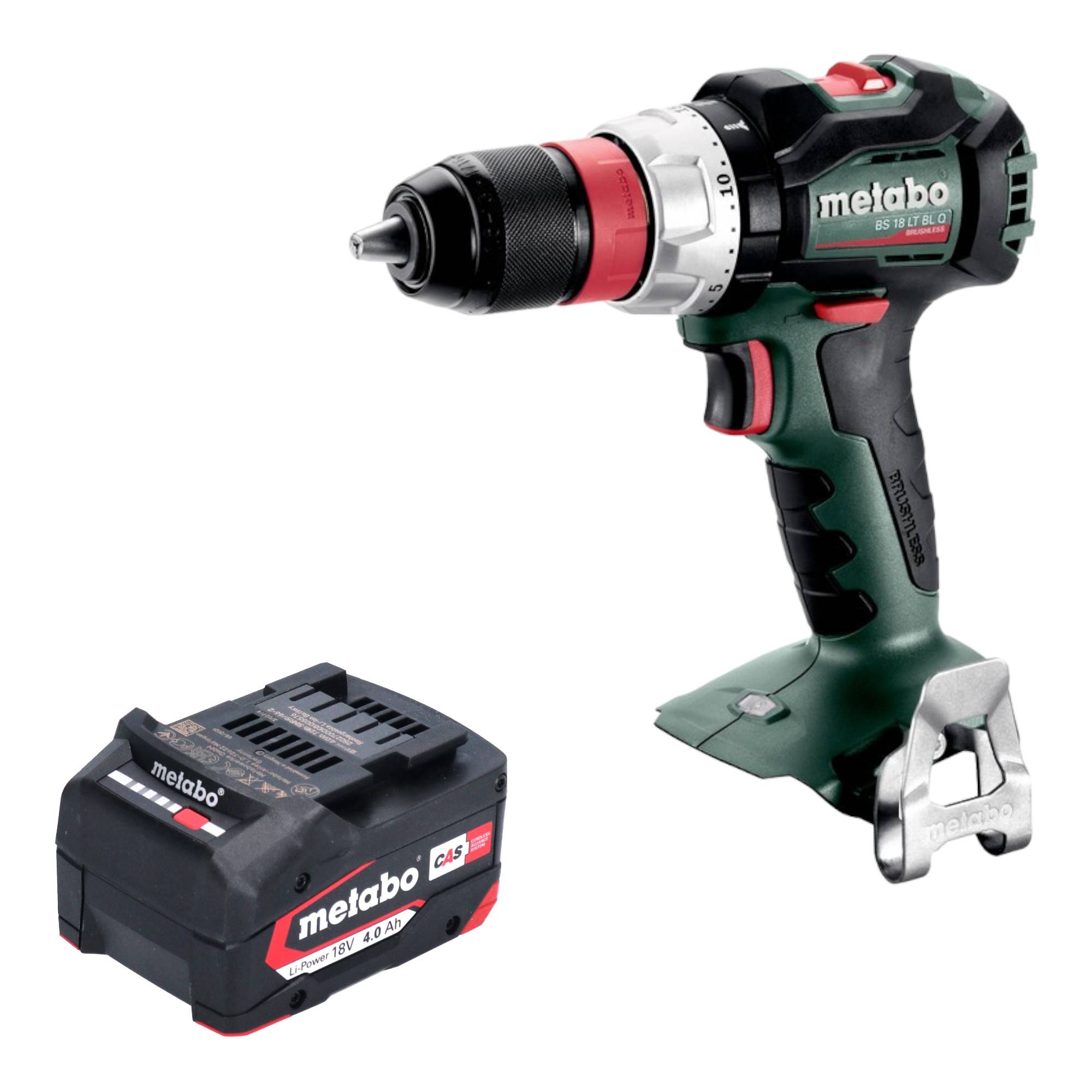 Metabo BS 18 LT BL Q Akku Bohrschrauber 18 V 75 Nm Brushless + 1x Akku 4,0 Ah - ohne Ladegerät-0