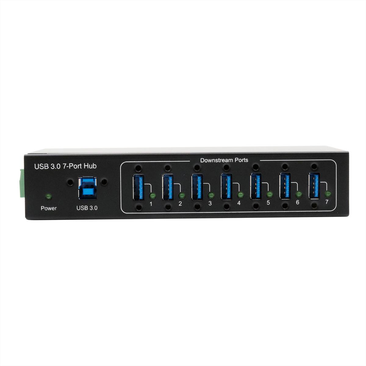EXSYS EX-11227HMVS 7 Port USB 3.2 Gen 1 Metall HUB VIA VL811+ Chipset-2