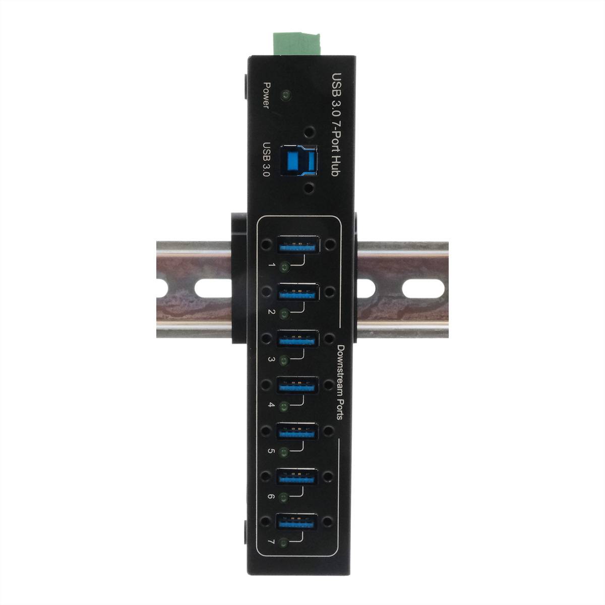 EXSYS EX-11227HMVS 7 Port USB 3.2 Gen 1 Metall HUB VIA VL811+ Chipset-3