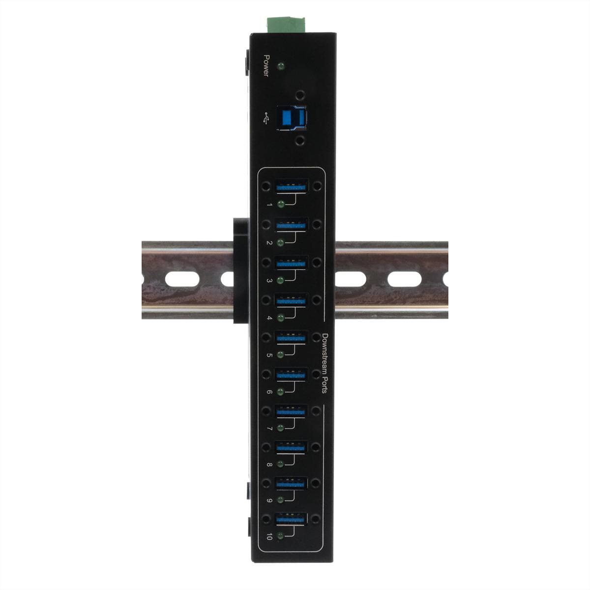 EXSYS EX-11220HMVS 10 Port USB 3.2 Gen 1 Metall HUB VIA VL811+ Chipset-2