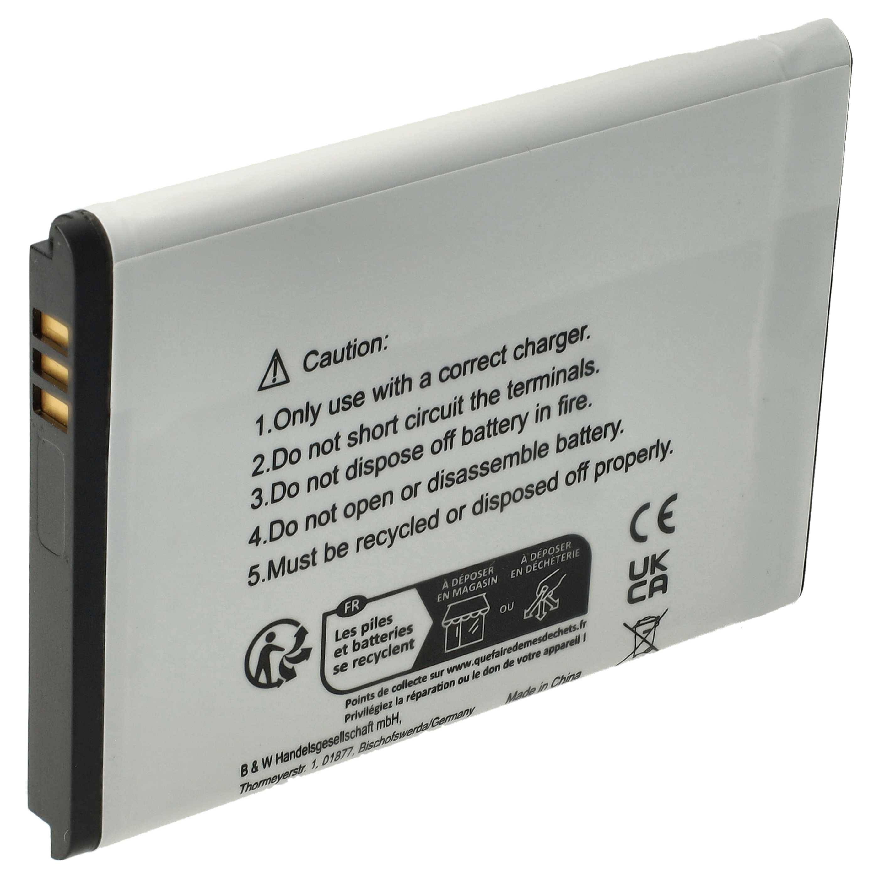 vhbw Akku kompatibel mit Vodafone R215 Mobile | Router Modem Hotspots (1700 mAh, 3,7 V, Li-Ion)-1