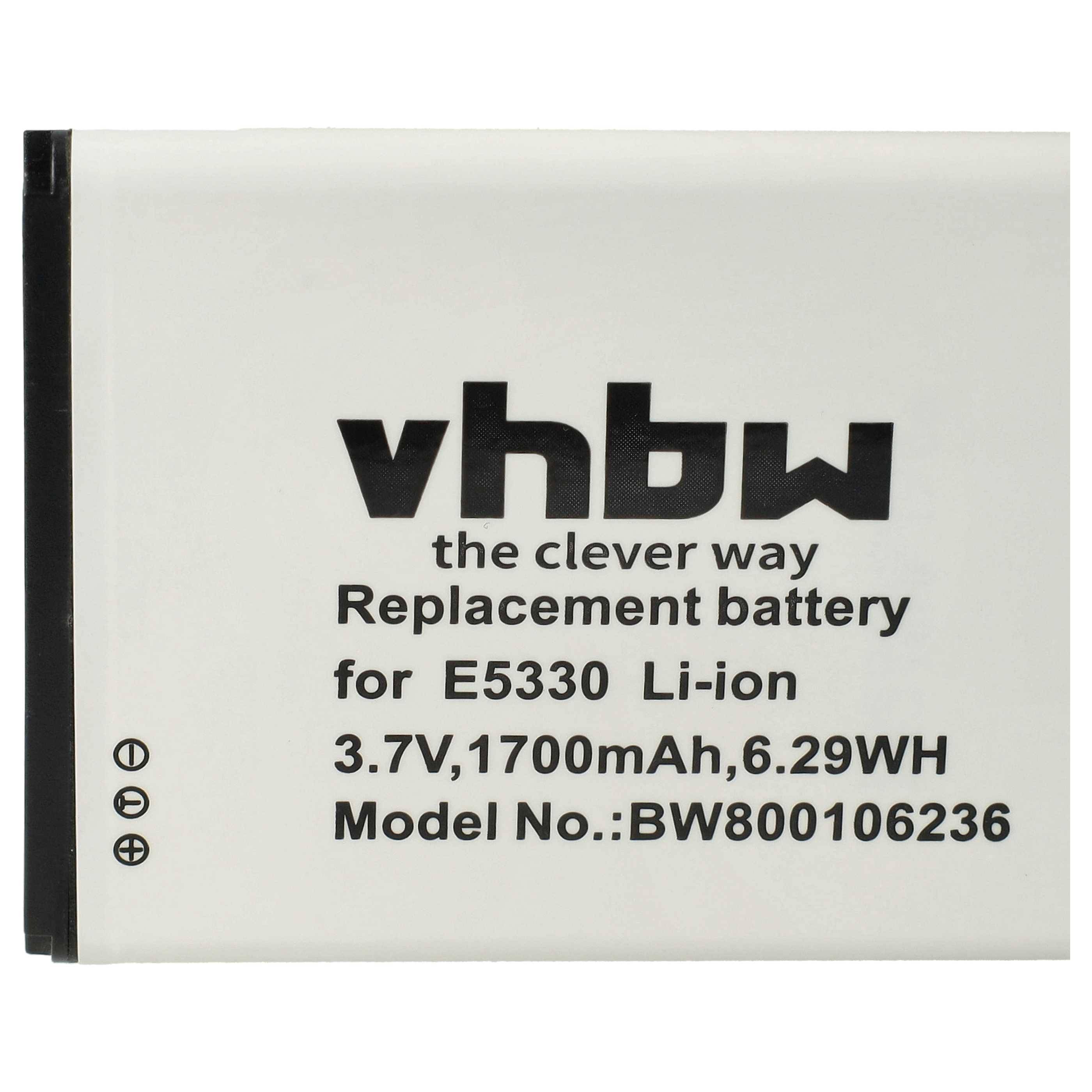 vhbw Akku kompatibel mit Huawei E5377 | EC5377 Router Modem Hotspots (1700 mAh, 3,7 V, Li-Ion)-4