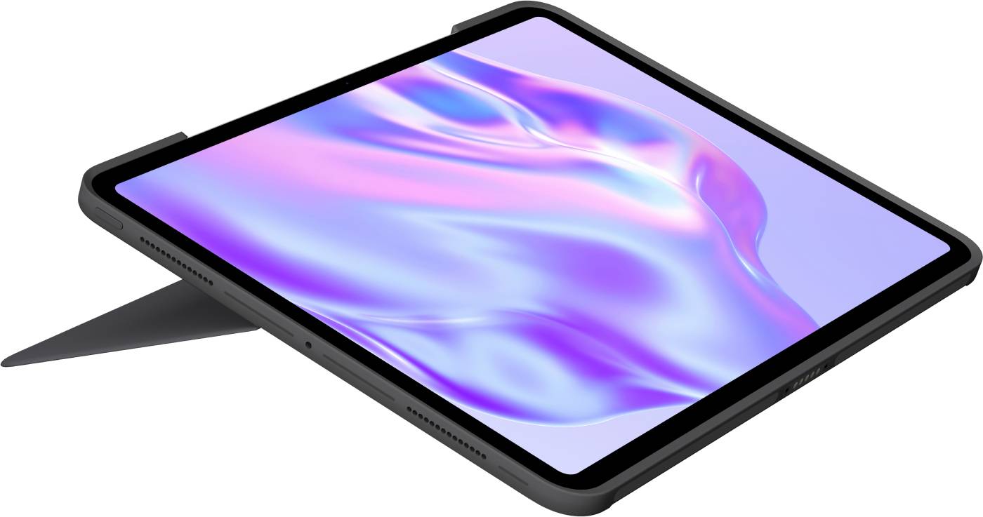 Logitech Combo Touch - Tastatur und Foliohülle - mit Trackpad - hinterleuchtet - Apple Smart connector - QWERTZ - Schwei-2