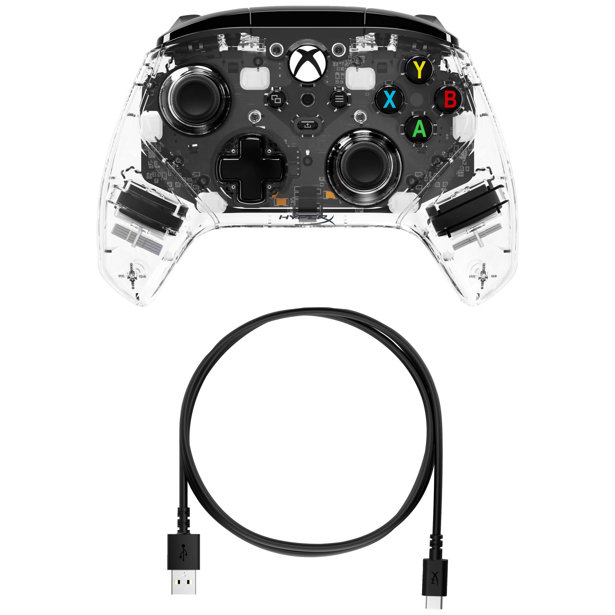 HP Clutch GladiateX, Gamepad, Xbox One, Xbox Series X, Kabelgebunden, USB, USB Typ-A, USB Typ-C, Sch-2
