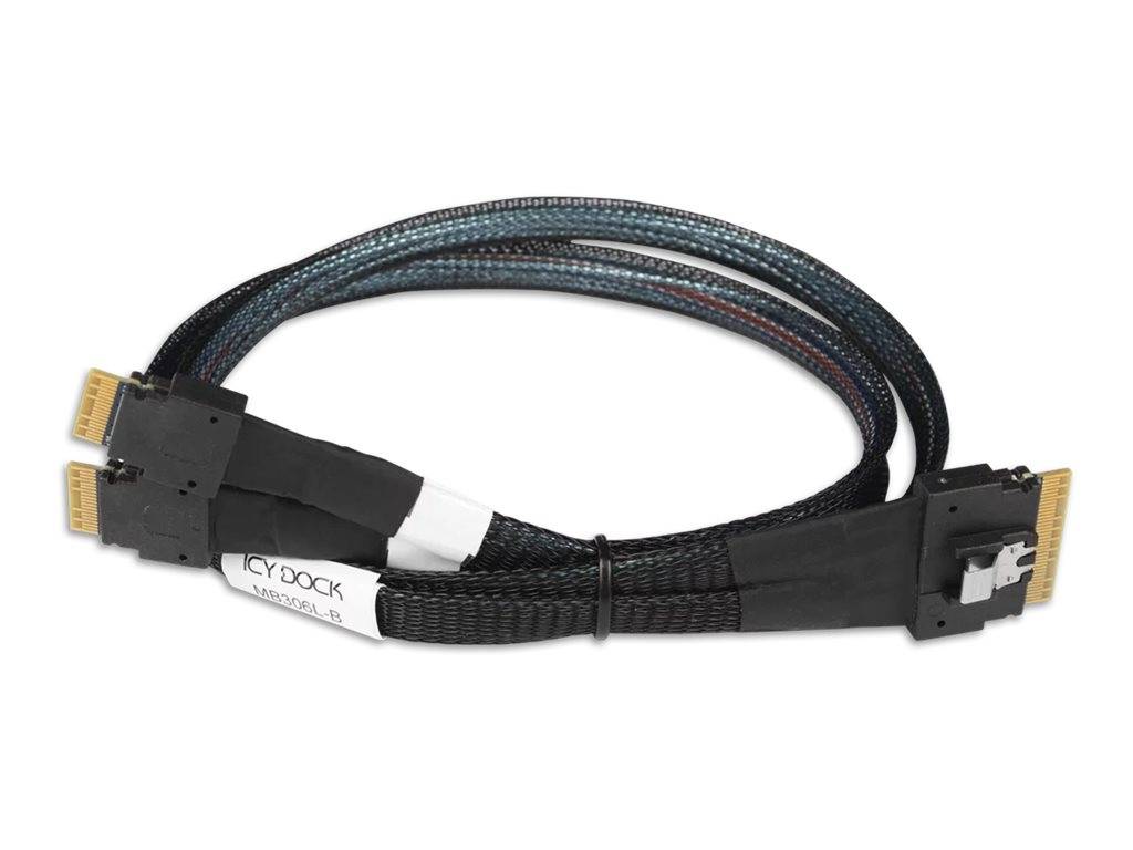 Icy Dock SATA-Kabel - 8i Slim SAS (SFF-8654) (M)-0