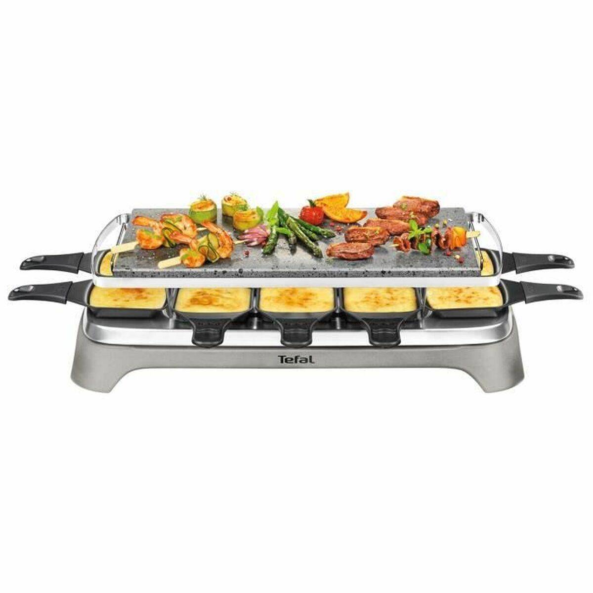Raclette grill Pierrade PR457B grey black 1350 watts for 10 people-0