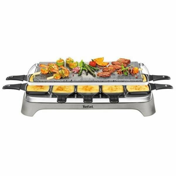 Raclette grill Pierrade PR457B grey black 1350 watts for 10 people