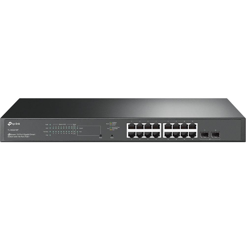 TP-Link Omada Switch 18x GE SG2218P (JetStream) 2xSFP Multimedia-Technik Switche-0