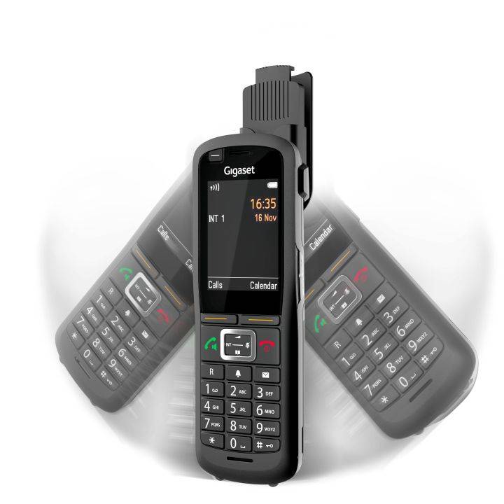 Gigaset S30852-Z2976-R102, Gürtelklip, Gigaset, R700H PRO, Schwarz-1